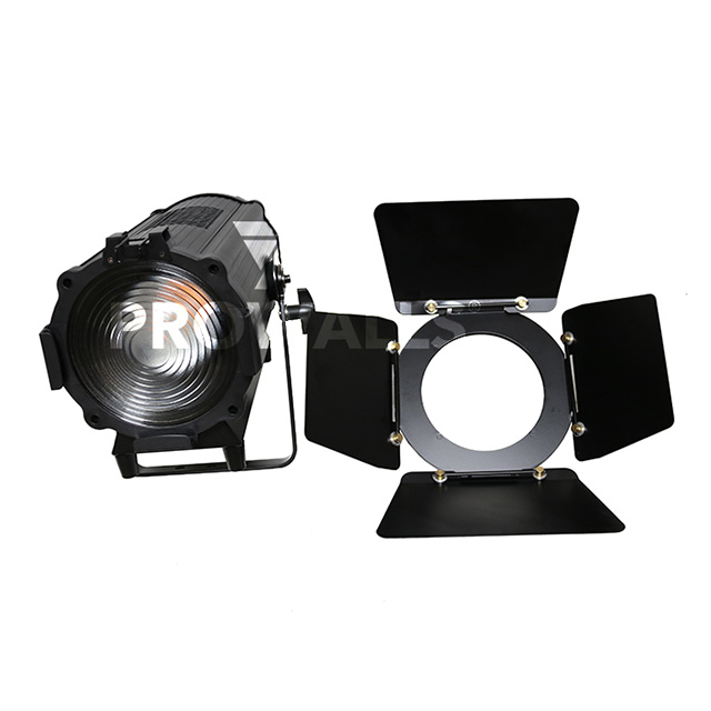300W 200W teatro Fresnel zoom ha condotto la luce da studio